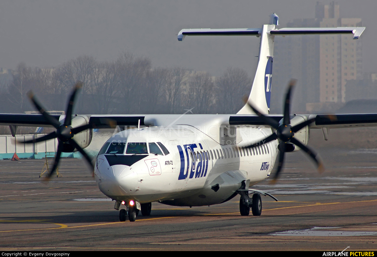 UTair VQ-BLM aircraft at Minsk-1