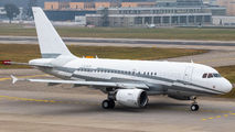 LX-GJC - Global Jet Luxembourg Airbus A318 CJ aircraft