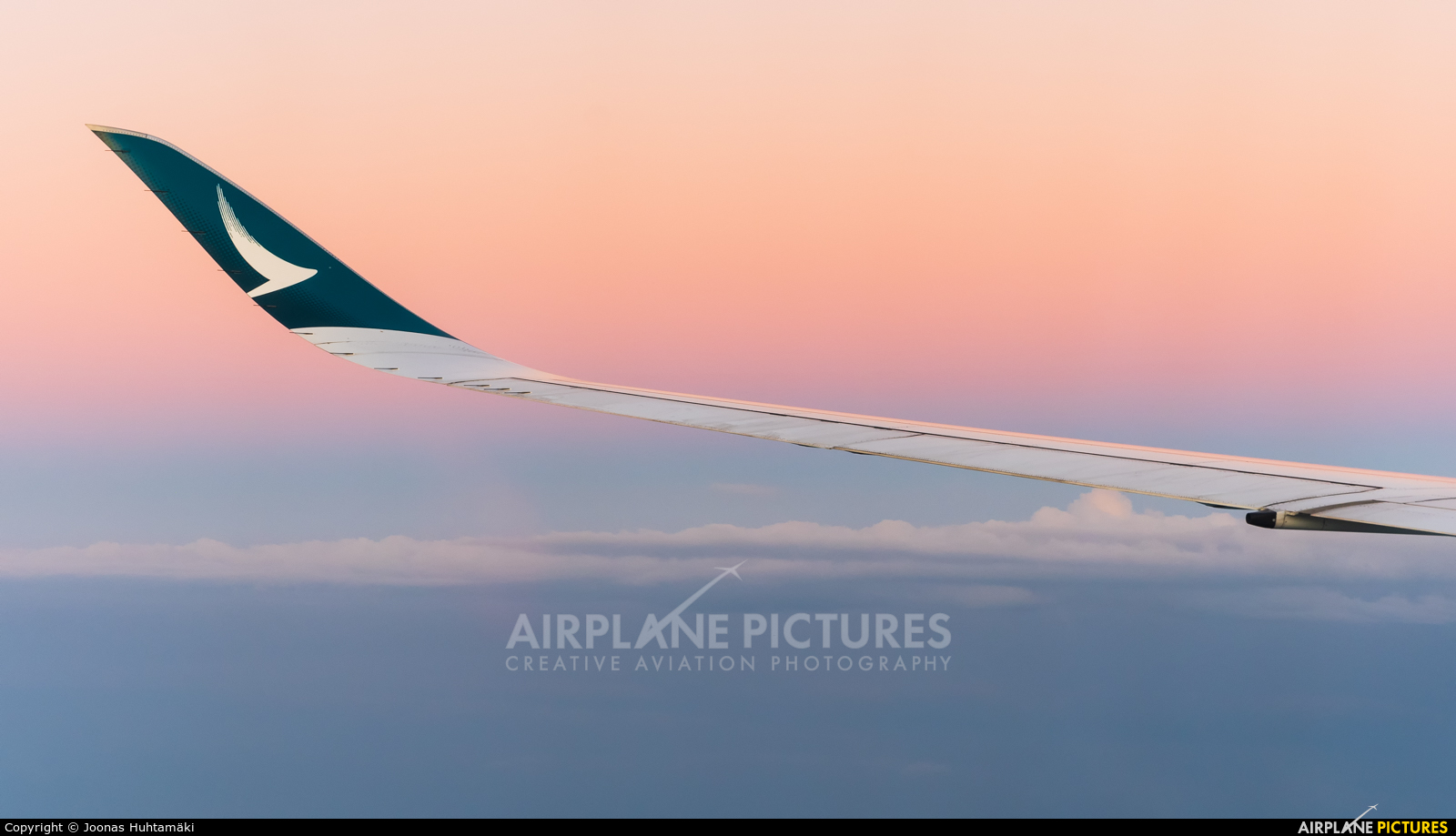 Cathay Pacific B-LRB aircraft at In Flight - International