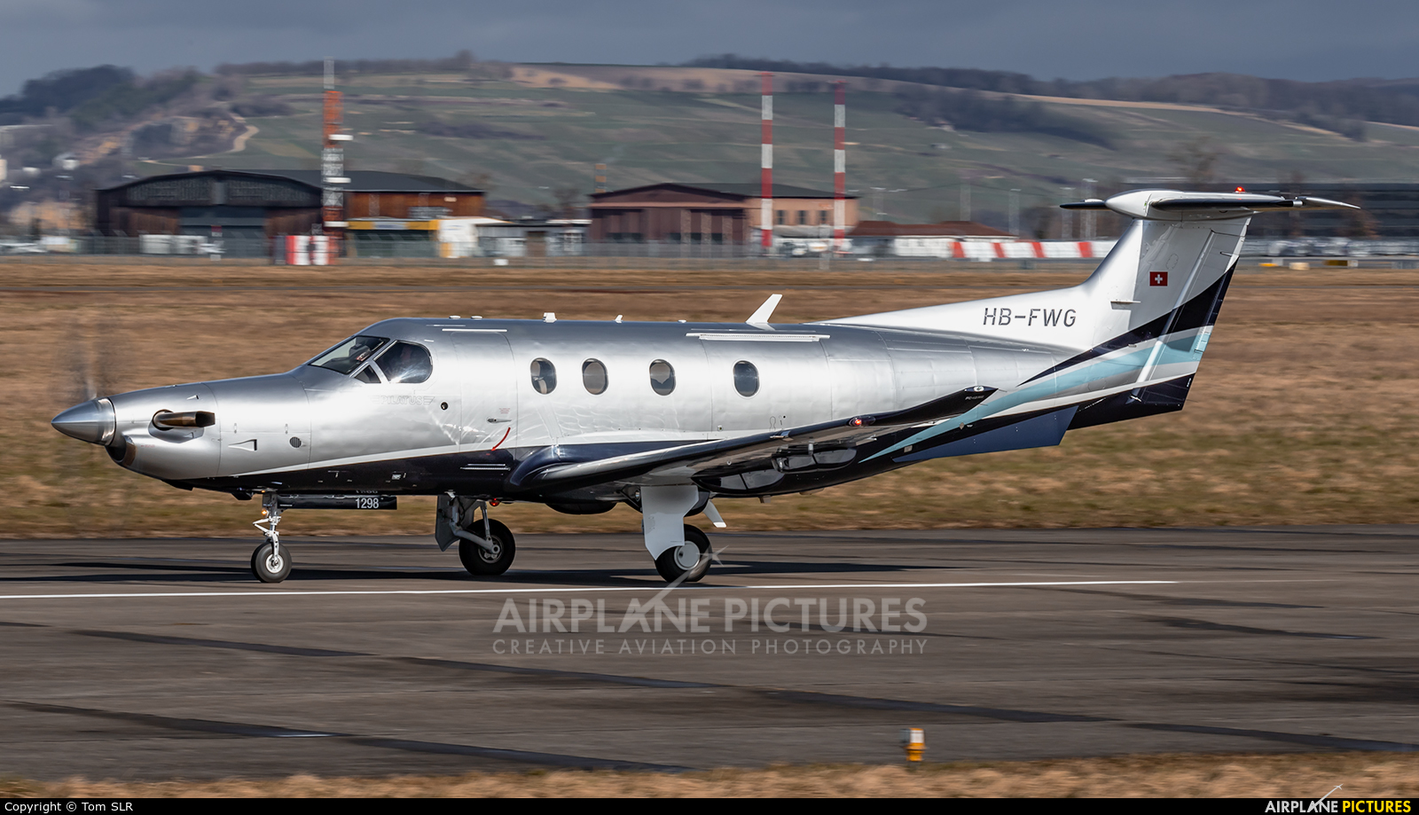 Private HB-FWG aircraft at Basel - Mulhouse- Euro