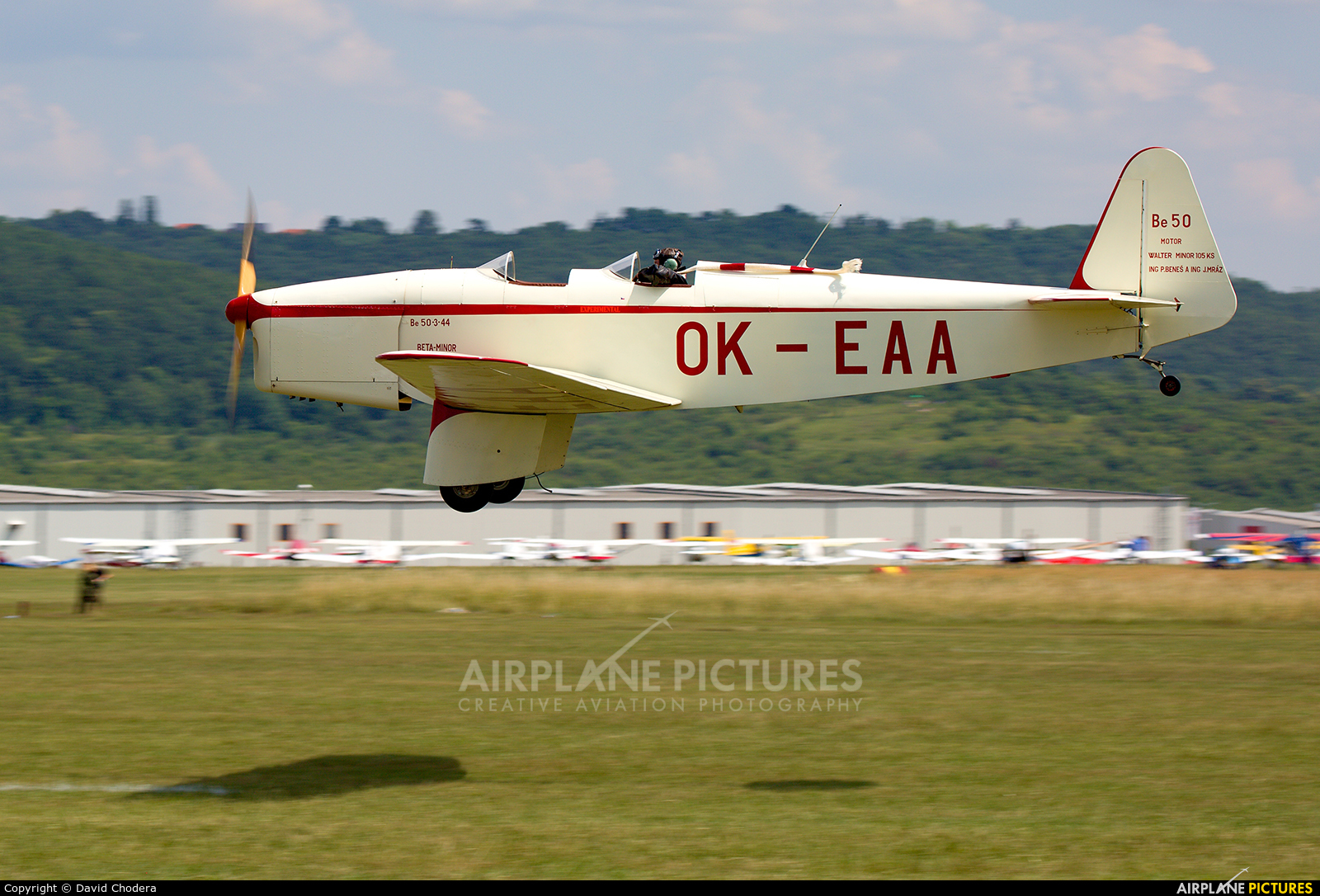 Private OK-EAA aircraft at Mladá Boleslav