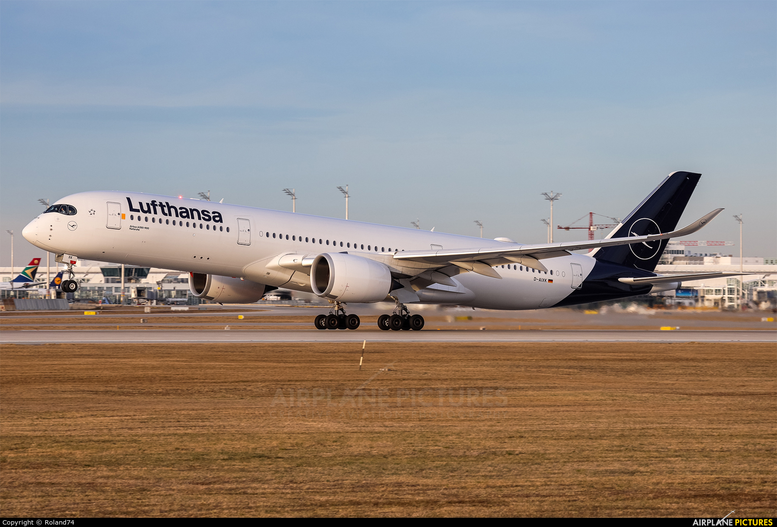 Lufthansa D-AIXK aircraft at Munich