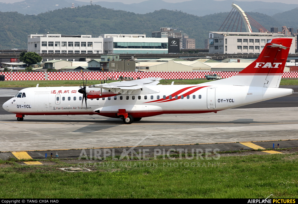 Nordic Aviation Capital OY-YCL aircraft at Taipei Sung Shan/Songshan Airport