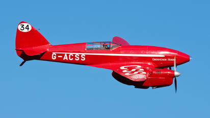 G-ACSS - The Shuttleworth Collection de Havilland DH. 88 Comet