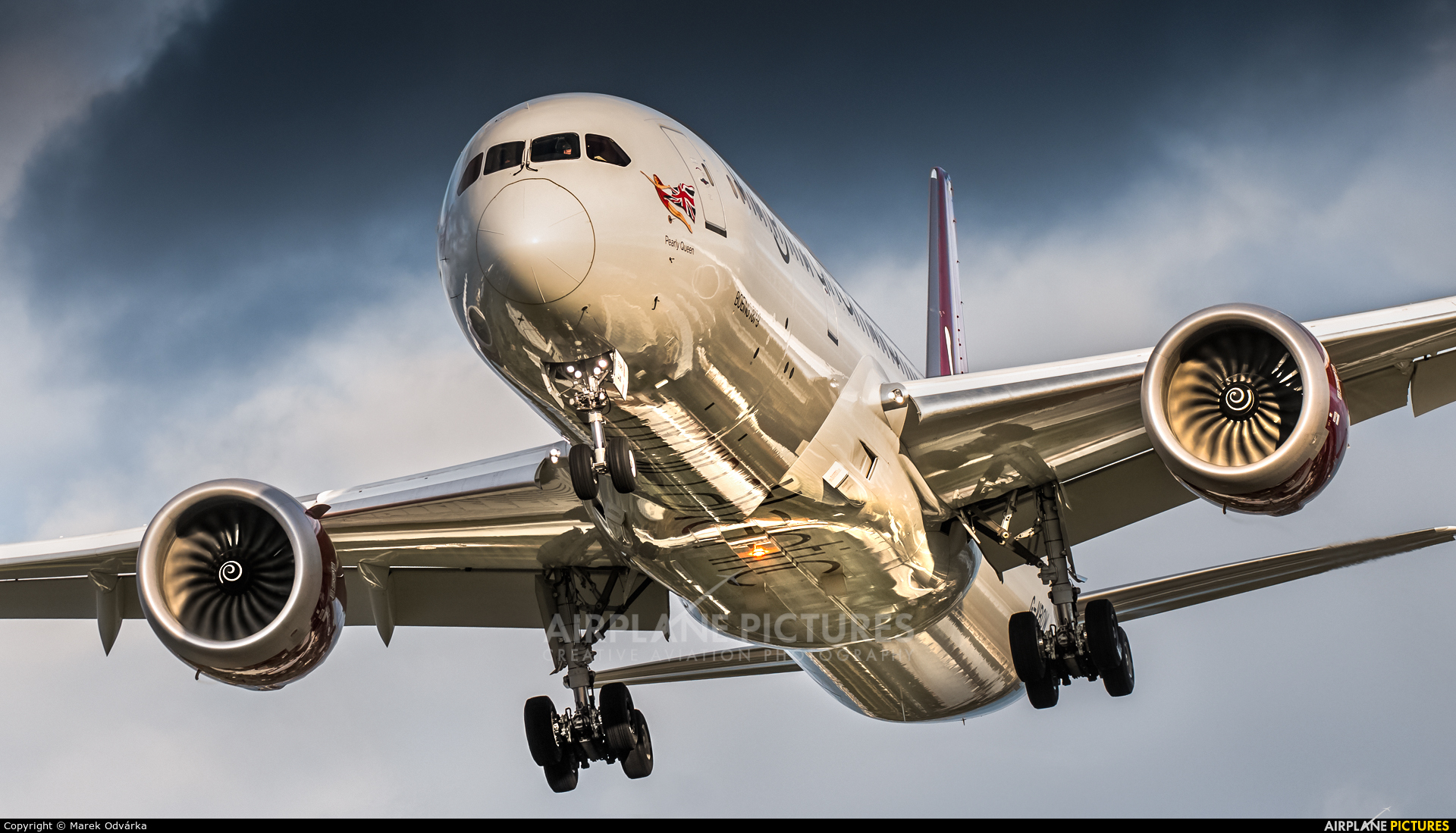 Virgin Atlantic G-VBOW aircraft at London - Heathrow