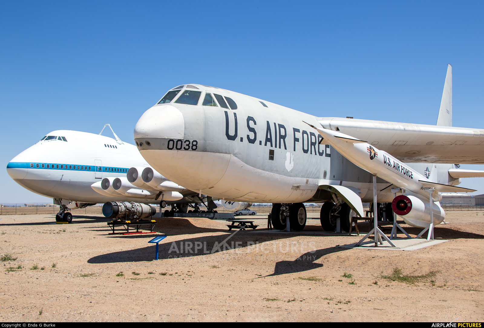 USA - Air Force 57-0038 aircraft at Palmdale Regional