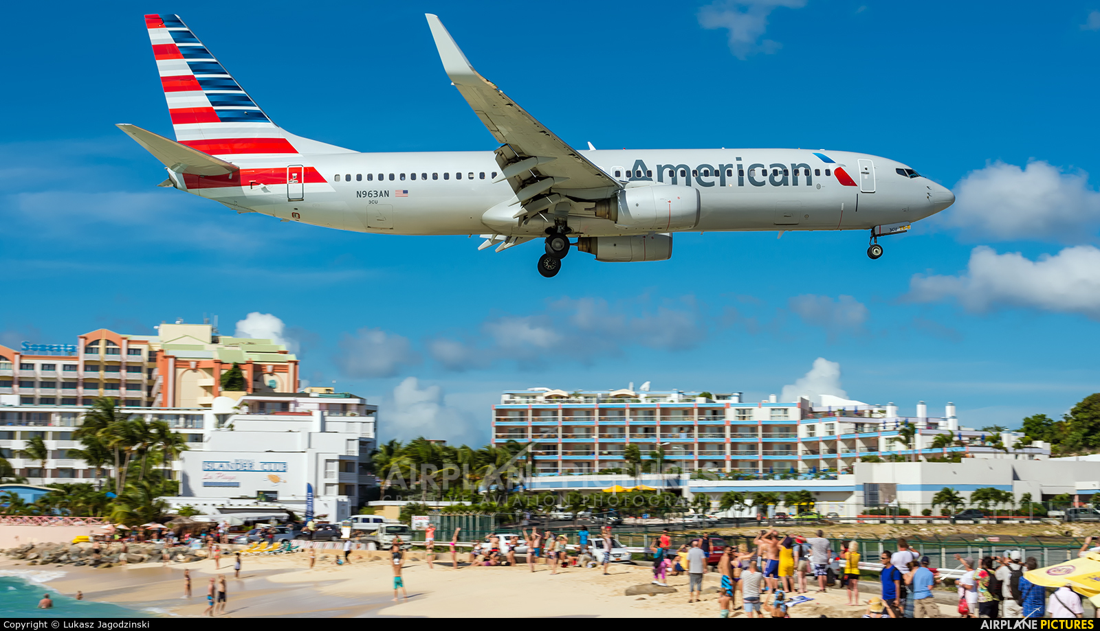 American Airlines N963AN aircraft at Sint Maarten - Princess Juliana Intl