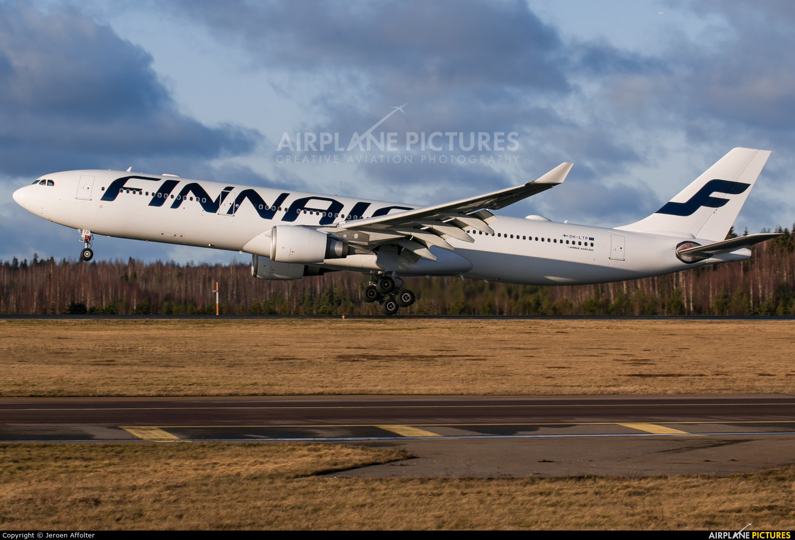 Finnair OH-LTP aircraft at Helsinki - Vantaa