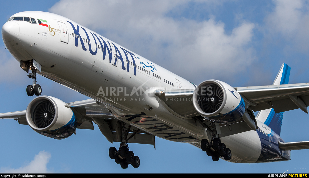 Kuwait Airways 9K-AOI aircraft at London - Heathrow
