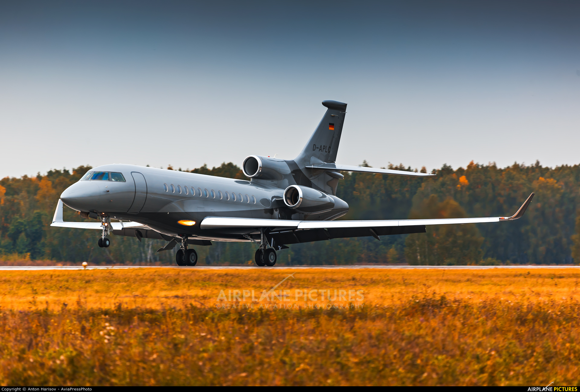 ACM Air Charter D-APLC aircraft at Chelyabinsk