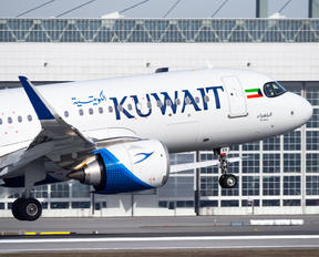 9K-AKN - Kuwait Airways Airbus A320 NEO