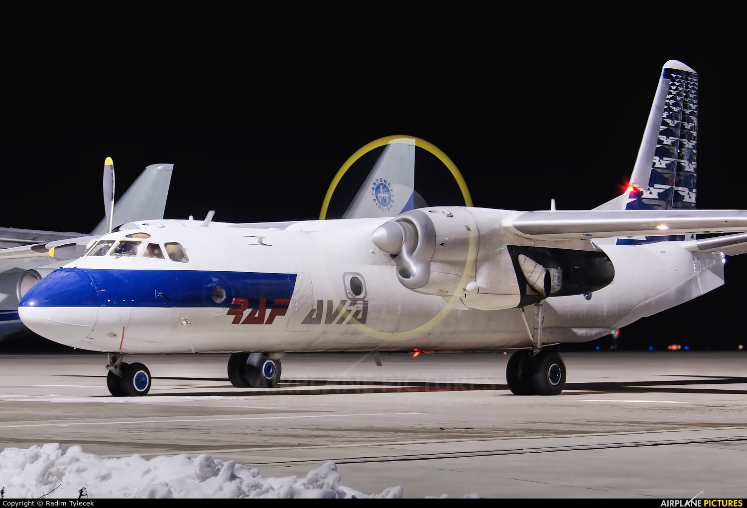 RAF Avia YL-RAB aircraft at Ostrava Mošnov
