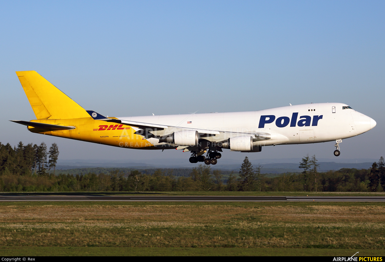 Polar Air Cargo N452PA aircraft at Frankfurt - Hahn