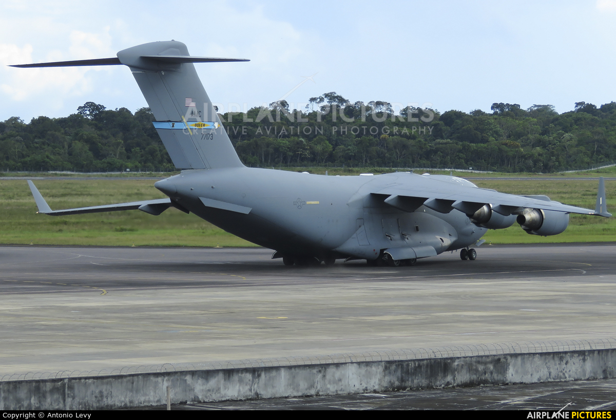 USA - Air Force 07-7173 aircraft at Manaus - Eduardo Gomes