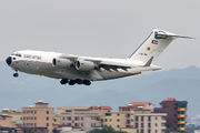 Kuwait Air Force Boeing C17 at Guangzhou title=