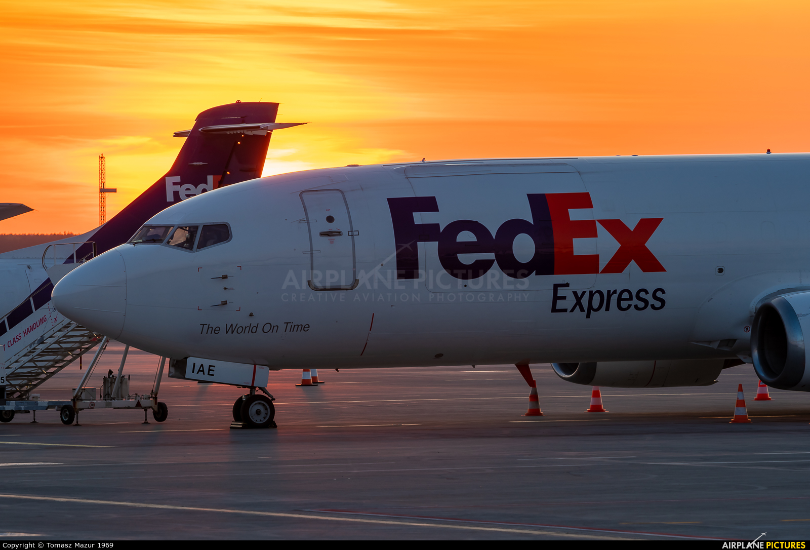 FedEx Federal Express OE-IAE aircraft at Katowice - Pyrzowice