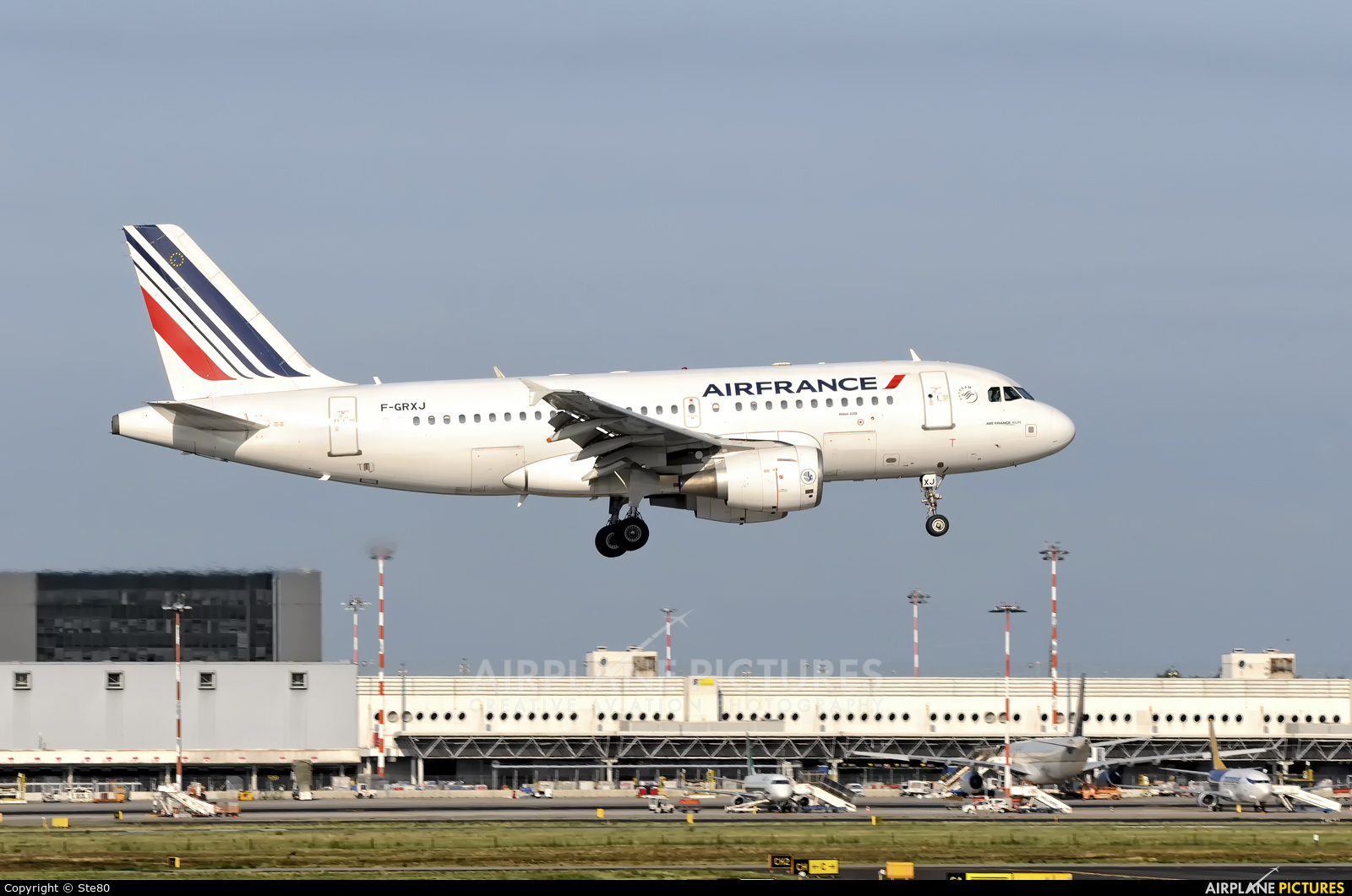 Air France F-GRXJ aircraft at Milan - Malpensa