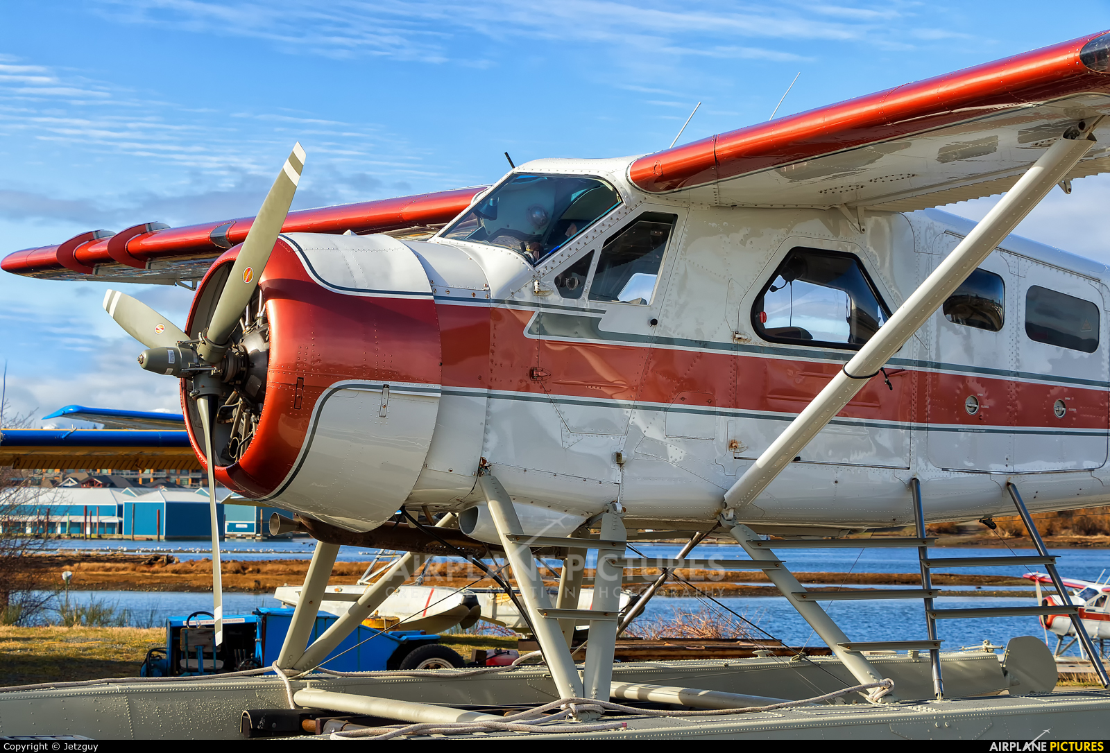 Corilair C-GACK aircraft at Campbell River Seaplane Base