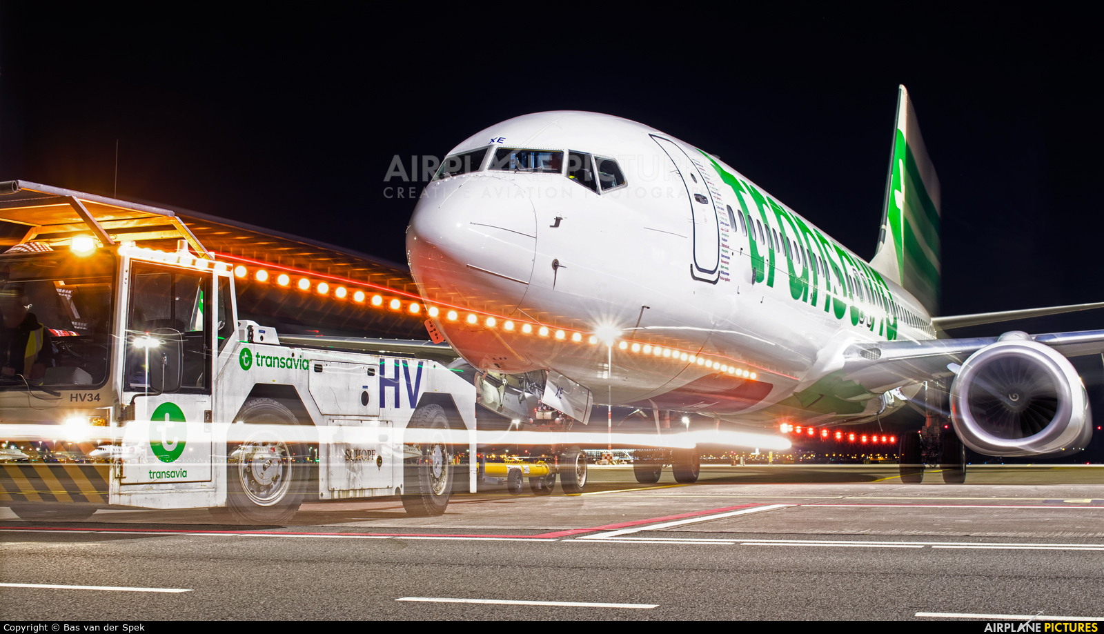 Transavia PH-HXE aircraft at Amsterdam - Schiphol