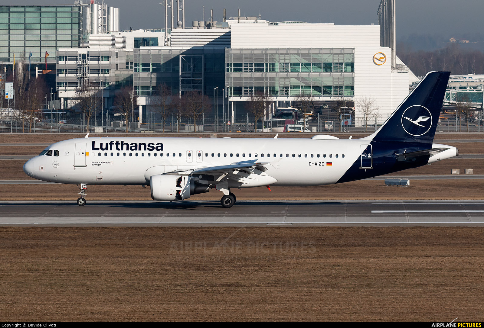 Lufthansa D-AIZC aircraft at Munich
