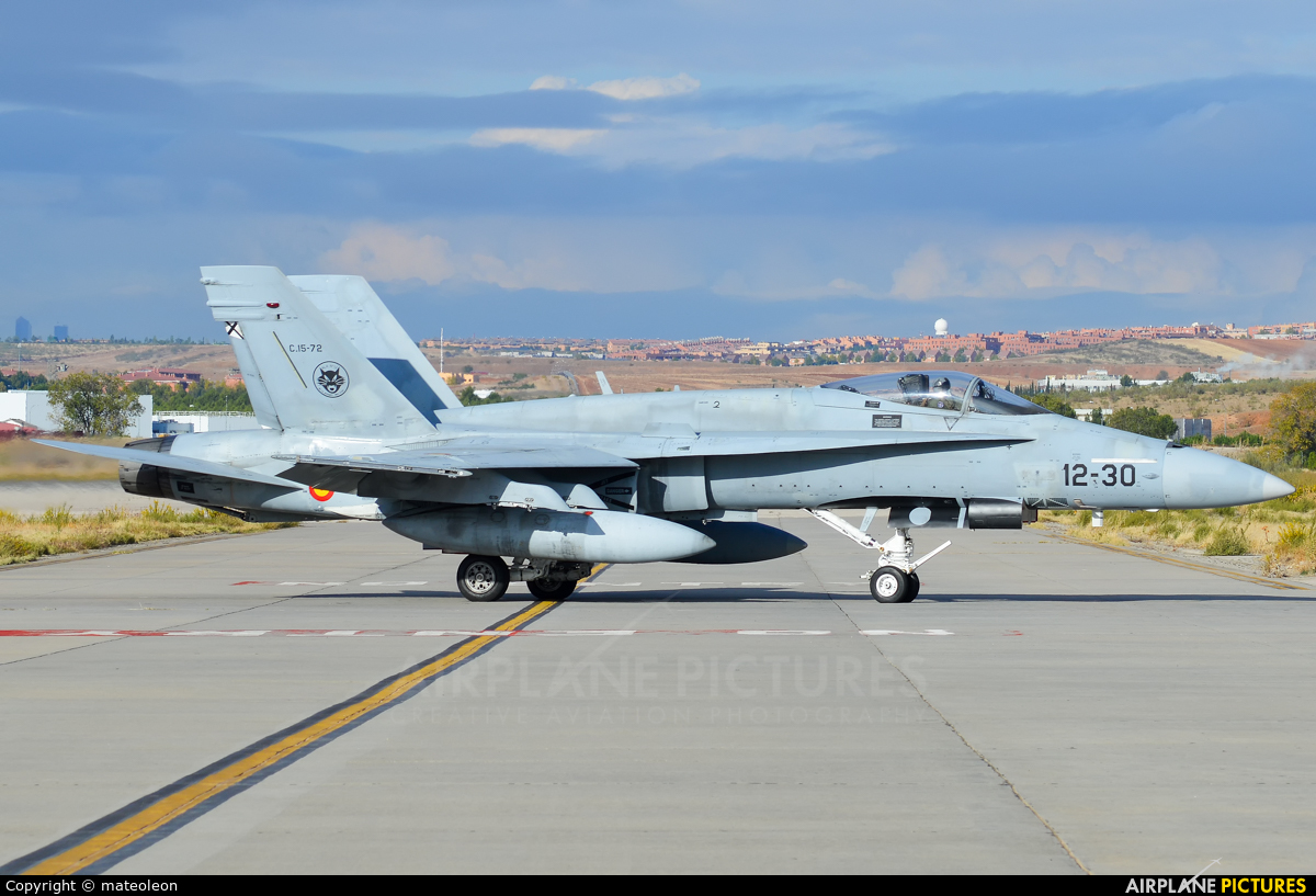 Spain - Air Force C.15-72 aircraft at Madrid - Torrejon