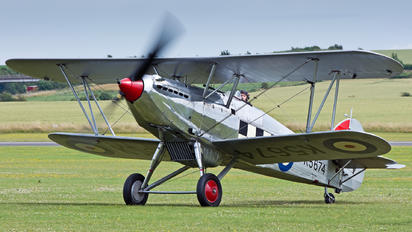 G-CBZP - Historic Aircraft Collection Hawker Fury