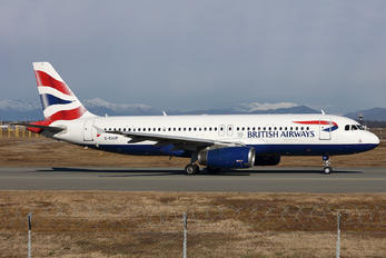 G-EUUP - British Airways Airbus A320