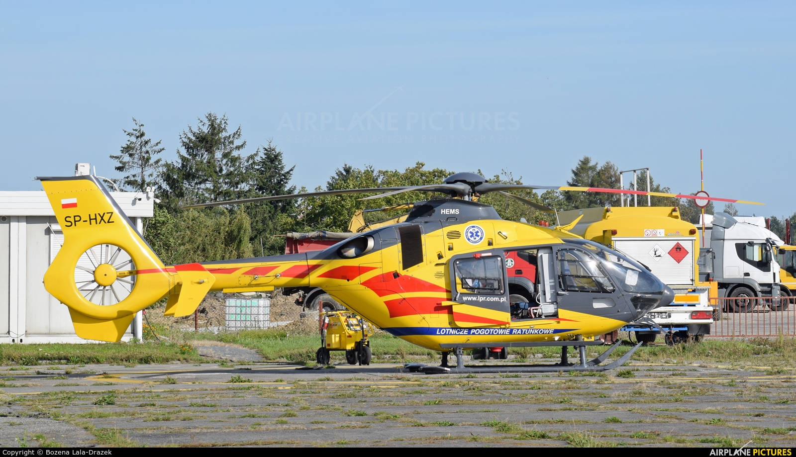 Polish Medical Air Rescue - Lotnicze Pogotowie Ratunkowe SP-HXZ aircraft at Rybnik - Gotartowice