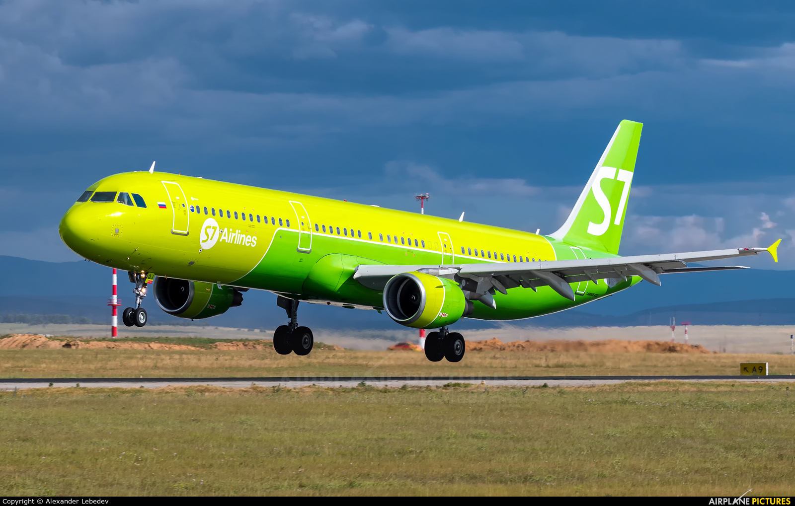 S7 Airlines VQ-BQJ aircraft at Undisclosed Location