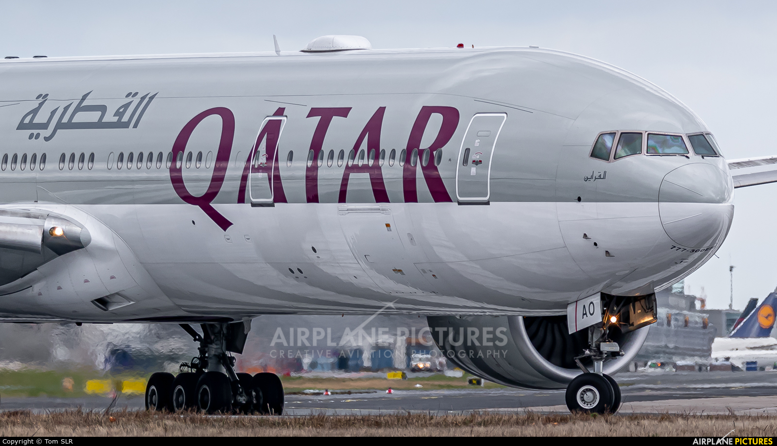 Qatar Airways A7-BAO aircraft at Frankfurt