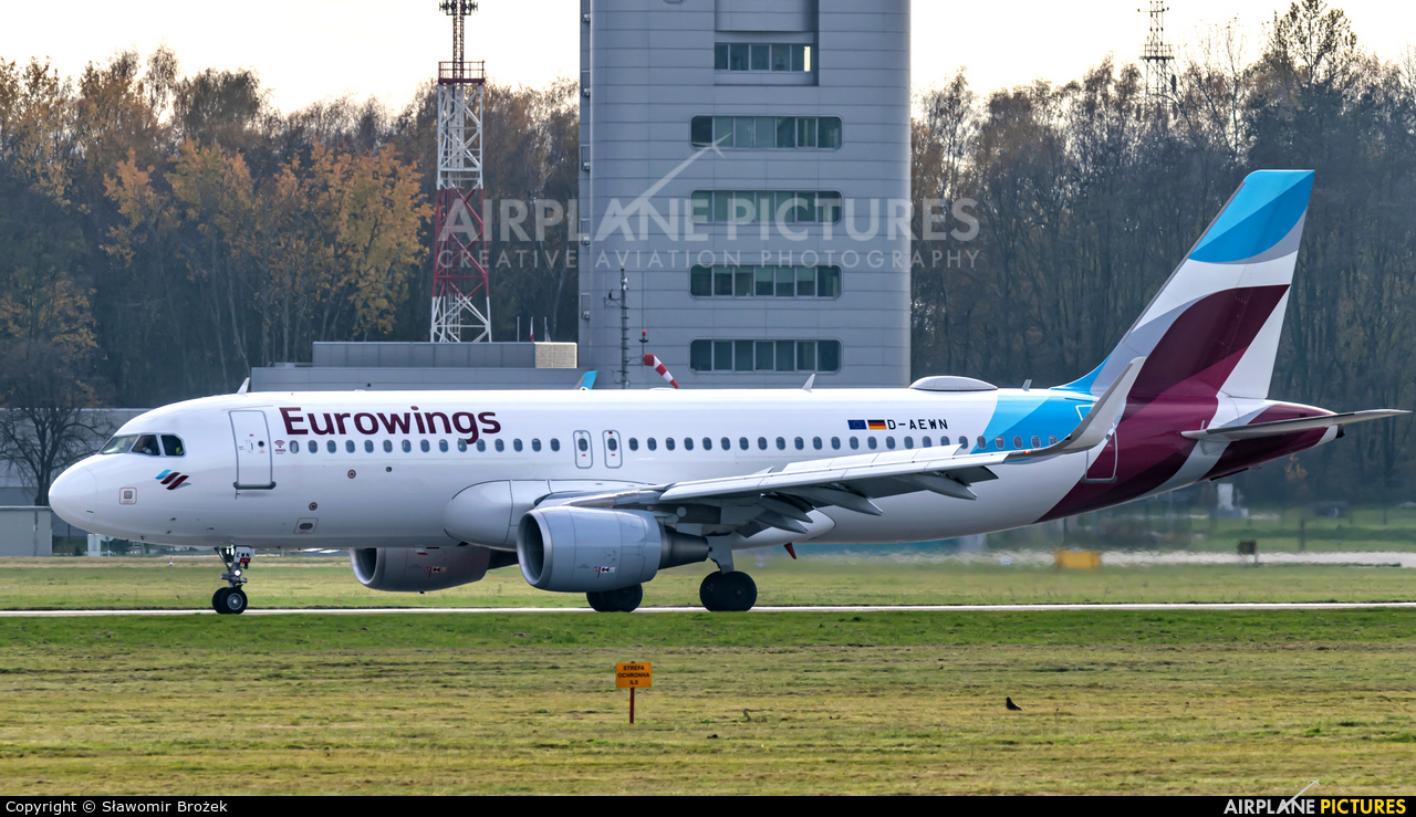 Eurowings D-AEWN aircraft at Kraków - John Paul II Intl