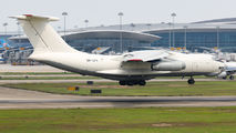 Rare visit of Yuzhmashavia Il-76 to Guangzhou title=