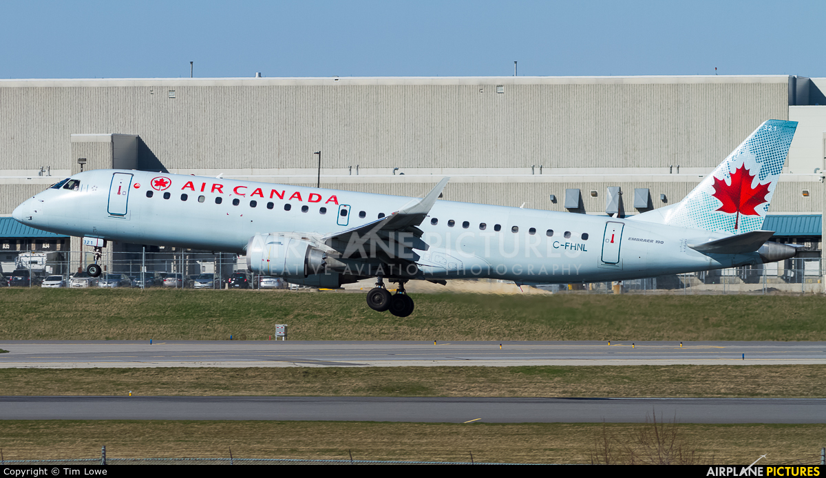 Air Canada Express C-FHNL aircraft at Toronto - Pearson Intl, ON