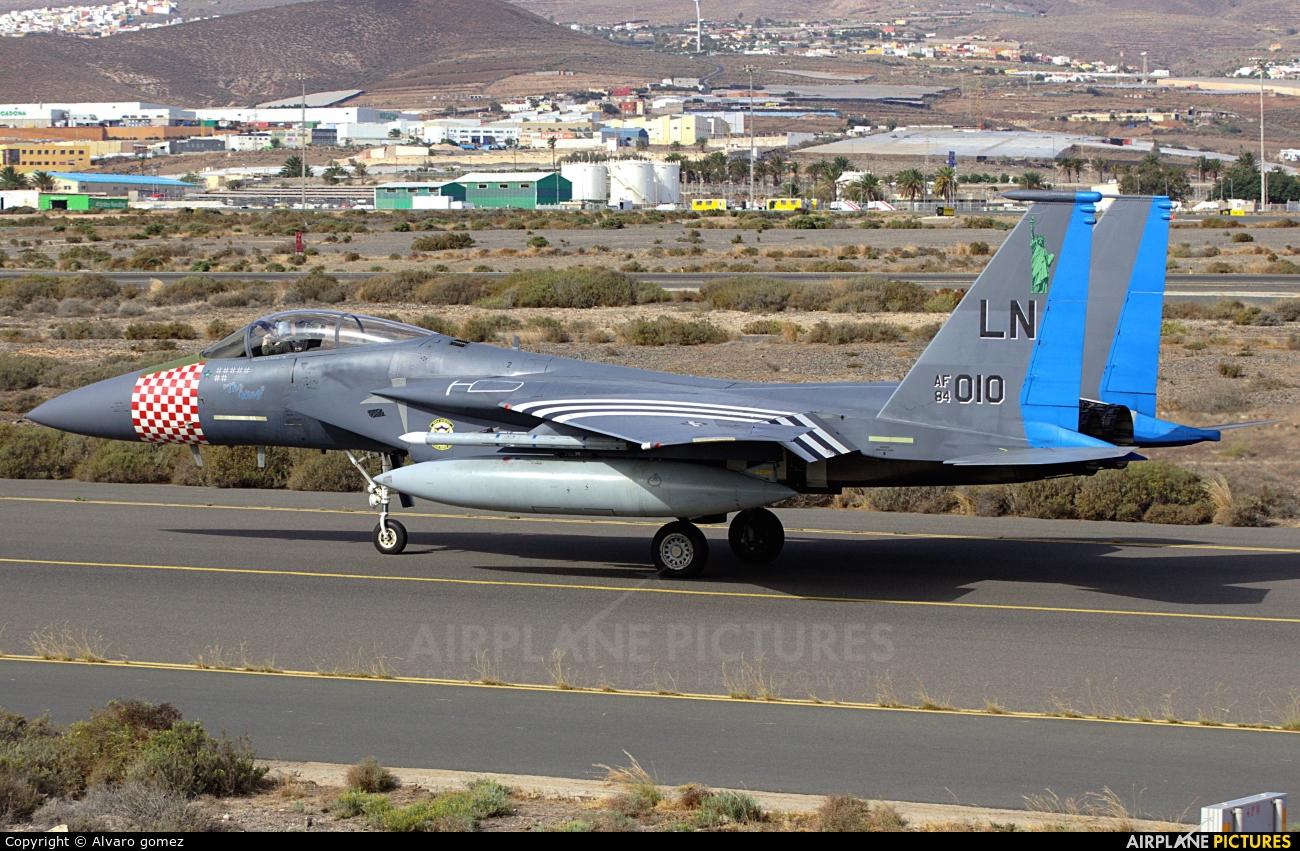 USA - Air Force 84-0010 aircraft at Aeropuerto de Gran Canaria