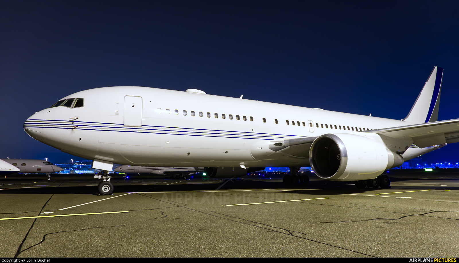 Saudi Aramco Aviation N767A aircraft at Zurich