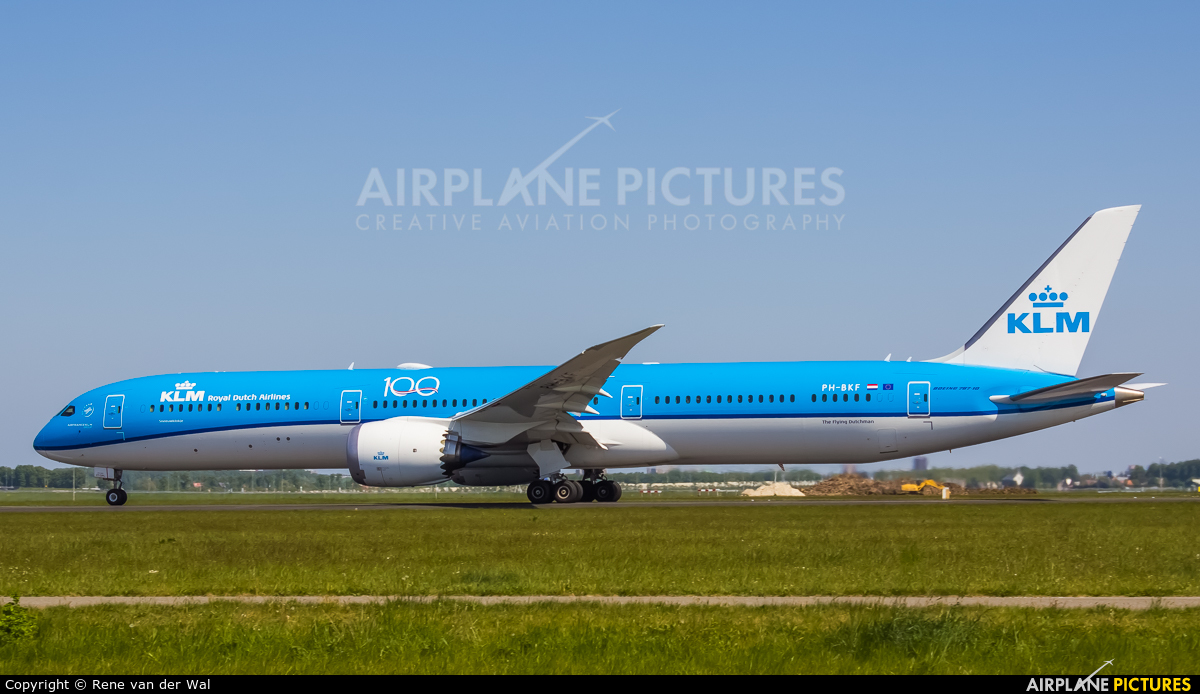 KLM PH-BKF aircraft at Amsterdam - Schiphol