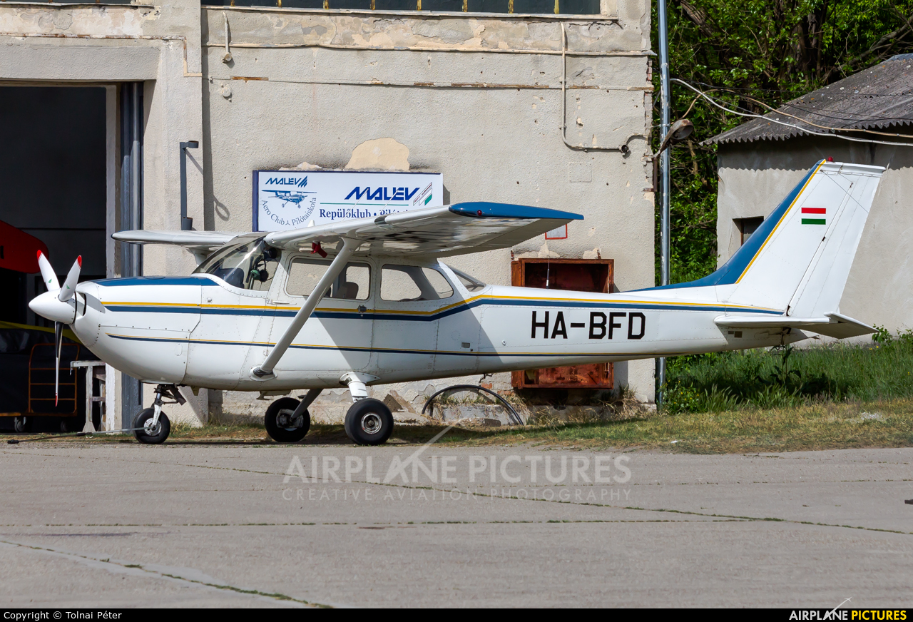 Private HA-BFD aircraft at Dunakeszi