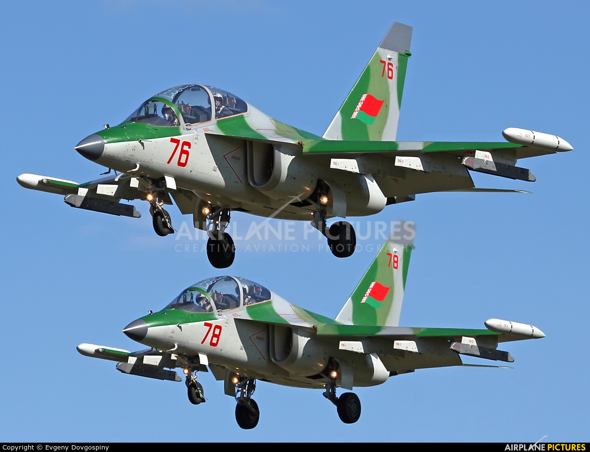 Belarus - Air Force 76 aircraft at Minsk Machulishchi