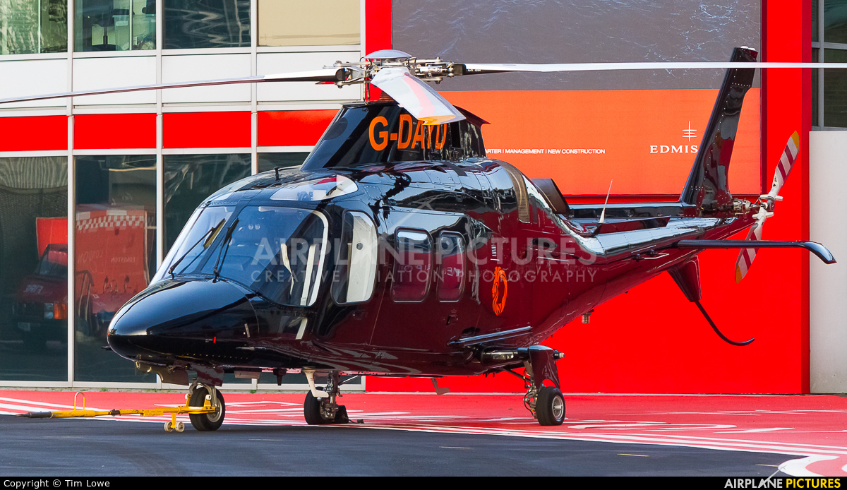 Private G-DAYD aircraft at London Heliport