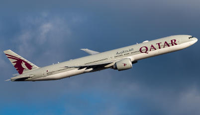 A7-BAW - Qatar Airways Boeing 777-300ER
