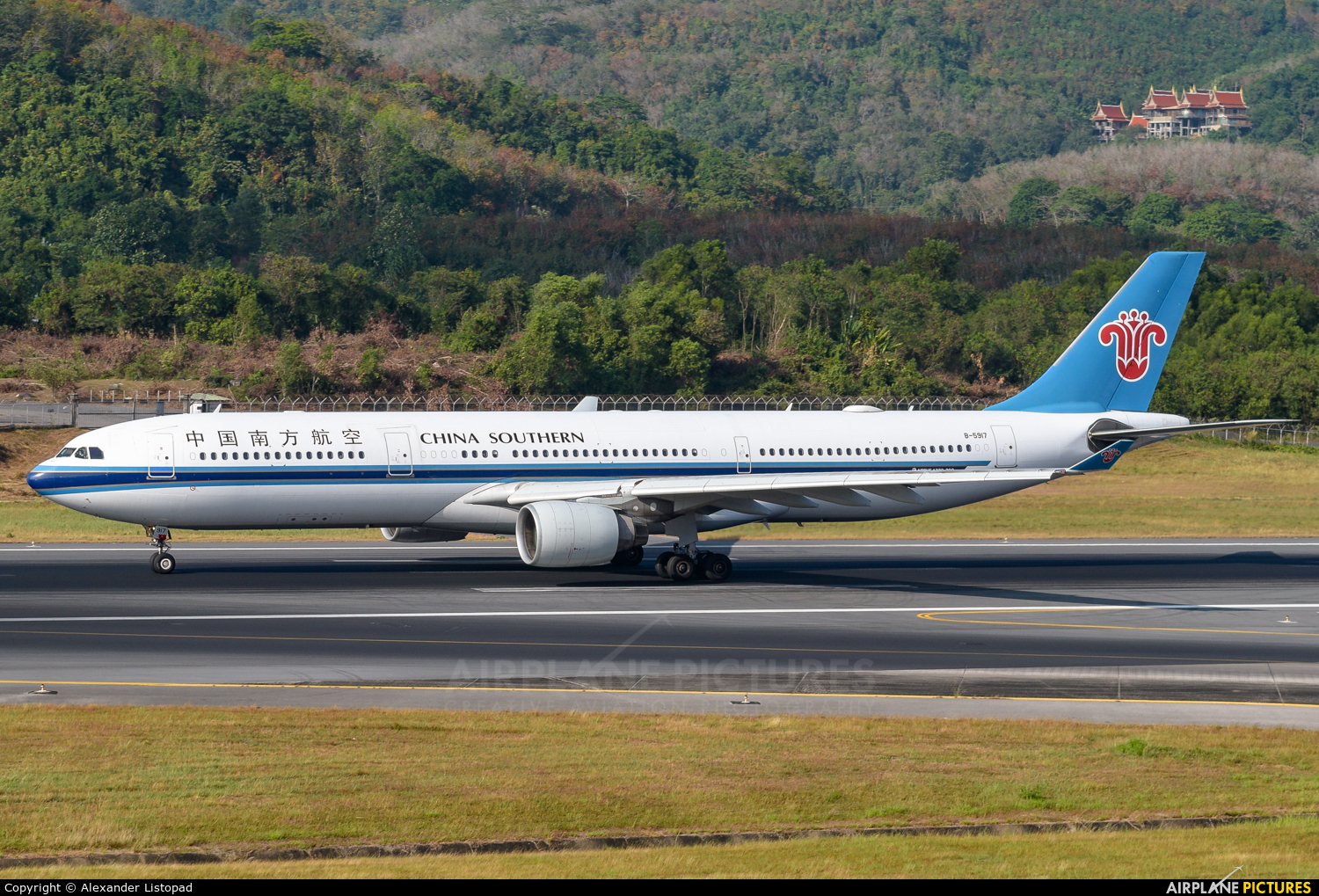 China Southern Airlines B-5917 aircraft at Phuket