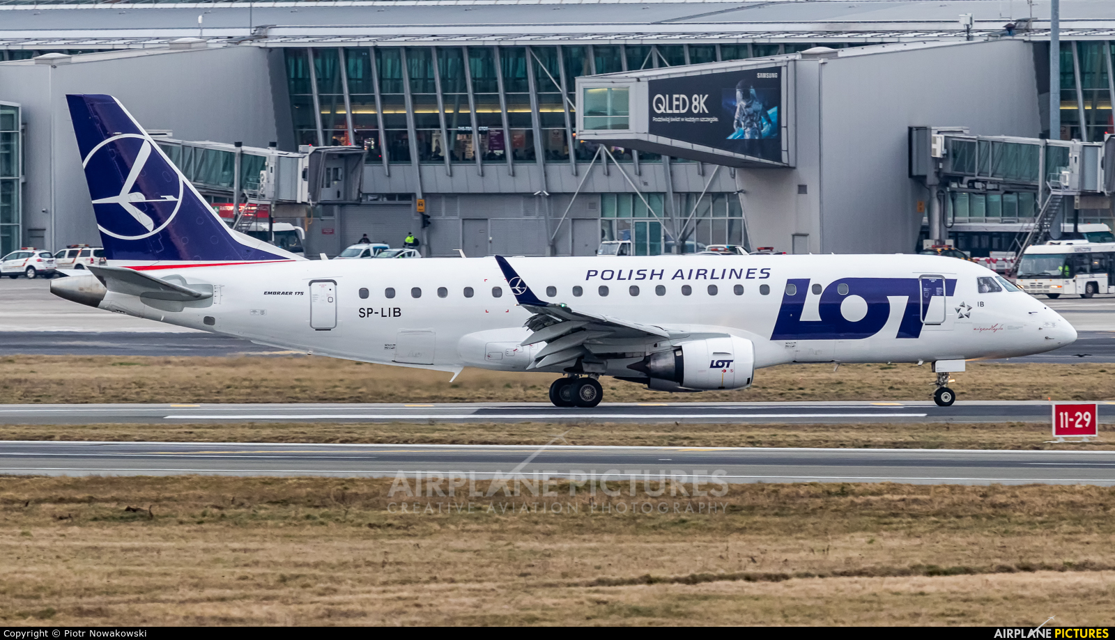 LOT - Polish Airlines SP-LIB aircraft at Warsaw - Frederic Chopin