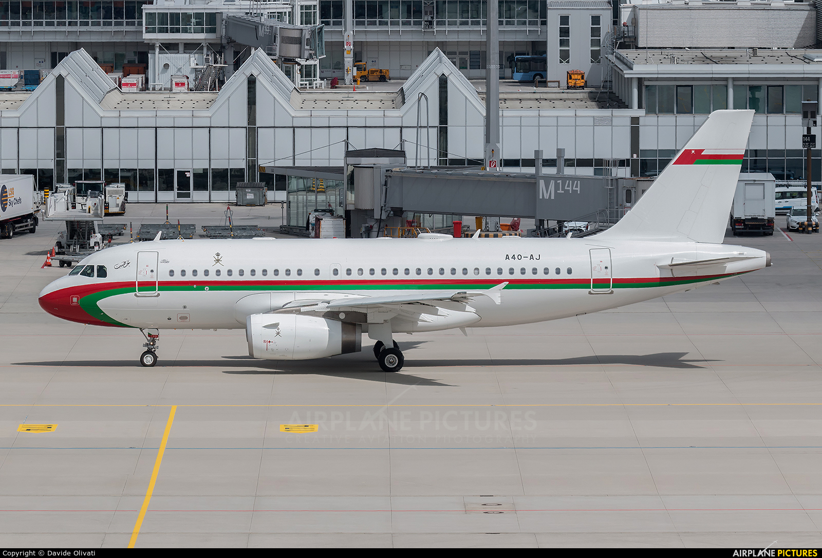 Oman - Royal Flight A40-AJ aircraft at Munich