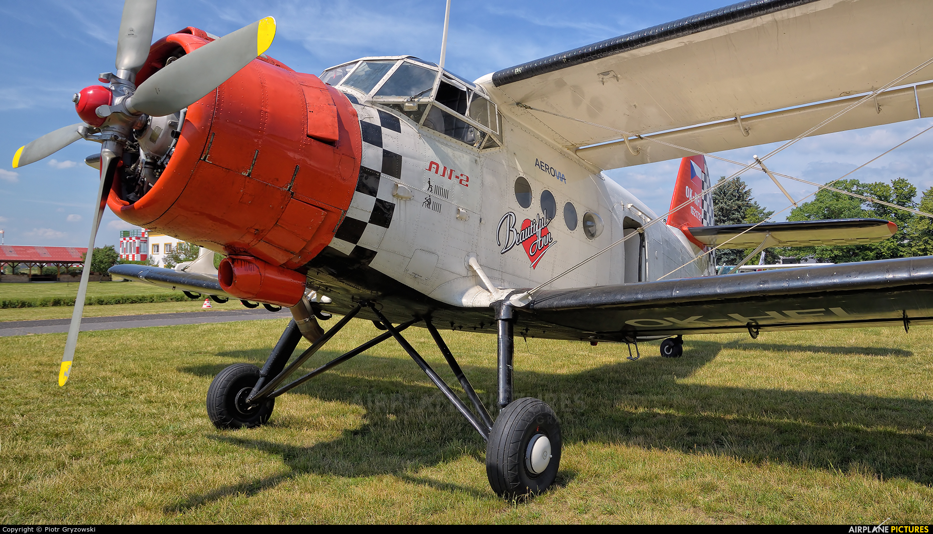 Heritage of Flying Legends OK-HFL aircraft at Mladá Boleslav