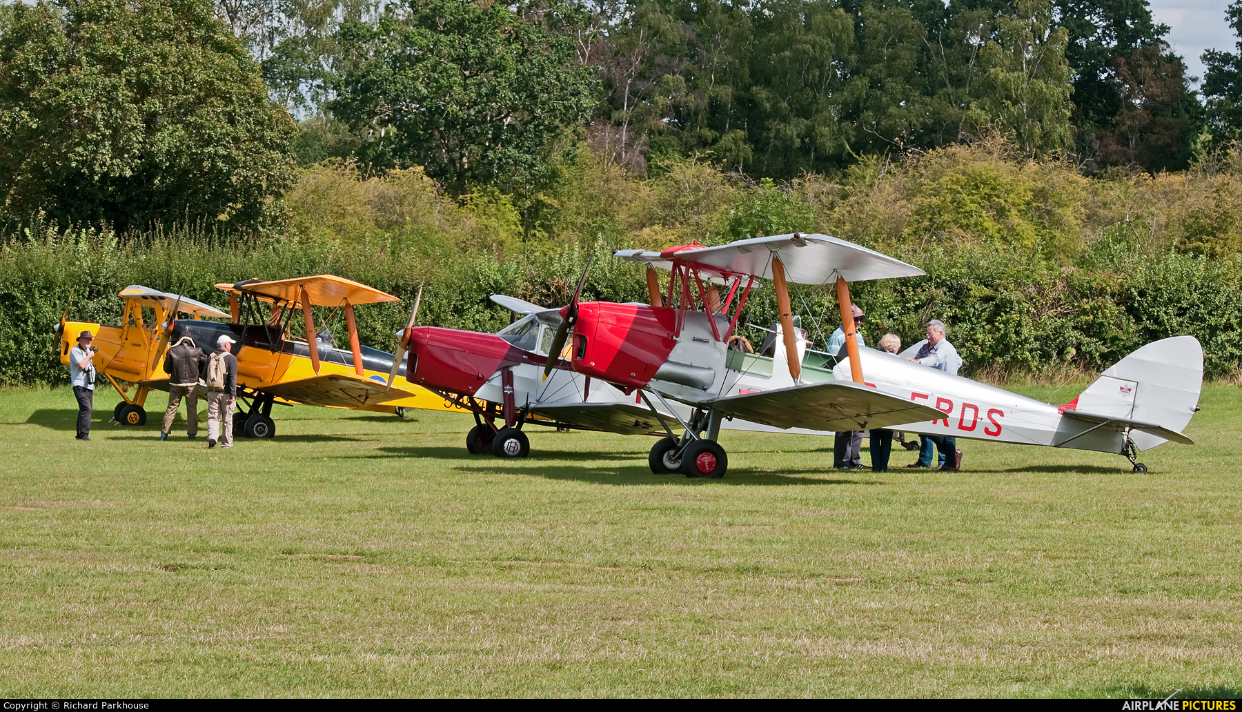 Private G-ERDS aircraft at Old Warden