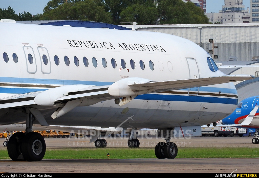 Argentina - Air Force T-02 aircraft at Buenos Aires - Jorge Newbery