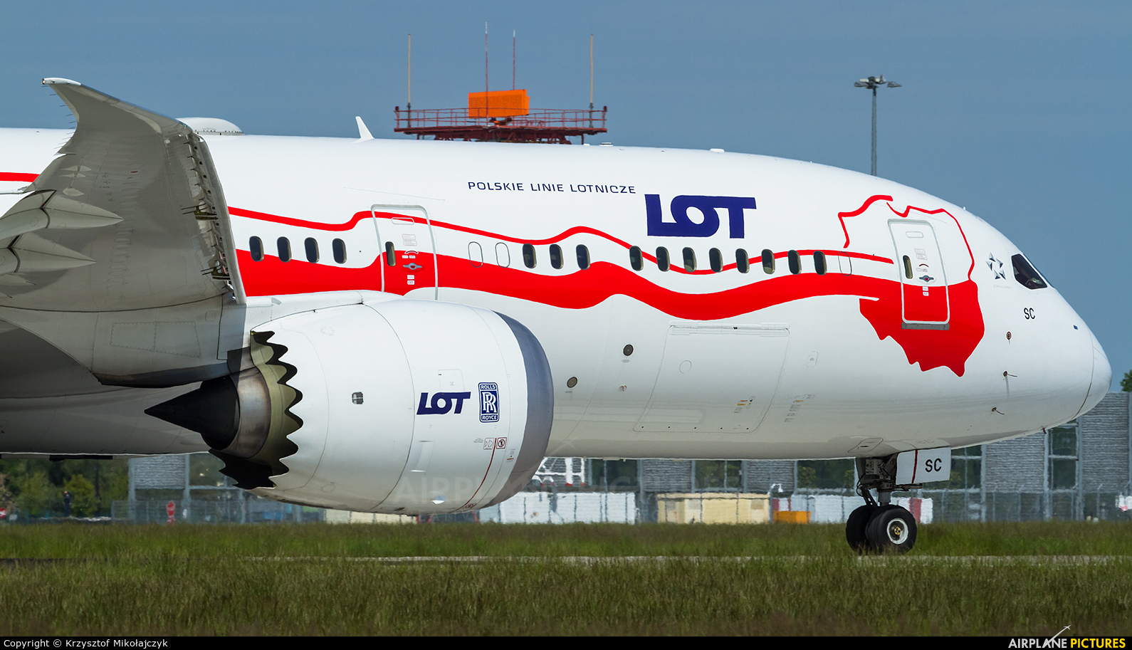 LOT - Polish Airlines SP-LSC aircraft at Wrocław - Copernicus