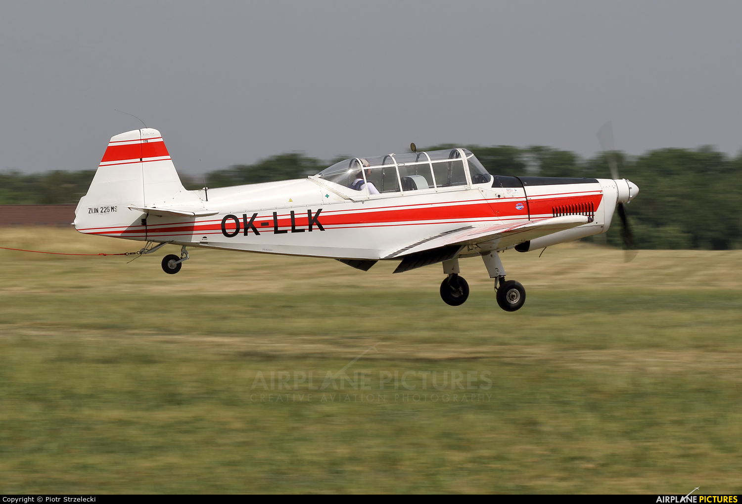 Private OK-LLK aircraft at Mladá Boleslav