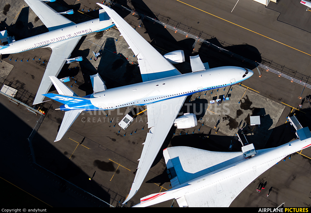 Boeing Company N787BX aircraft at Seattle - Boeing Field / King County Intl