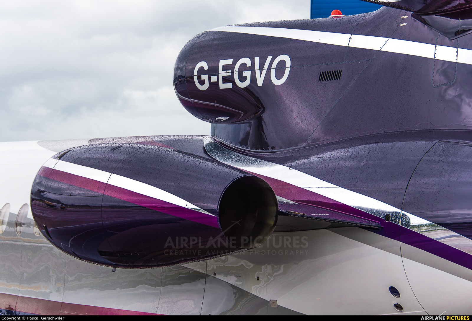 TAG Aviation G-EGVO aircraft at Zurich